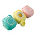 Silicone Massage Bath Brush Liquid Soap Dispenser. 