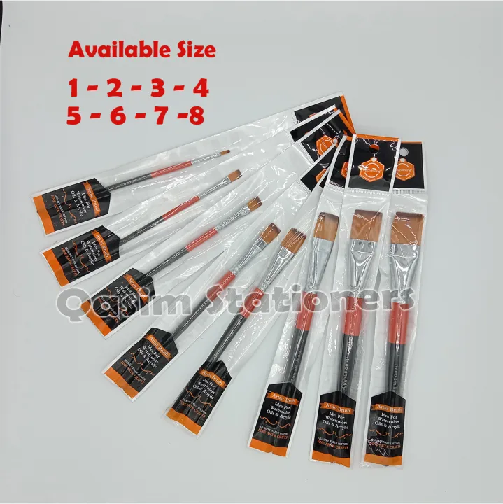 Keep_Smiling%201pcs%20Drawing%20Paint%20Brush%20Set%20Wooden%20Flat-%20sizes%201%20to%208#%20-%20Image%207