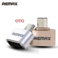 Original REMAX Micro USB OTG Plug for Android Mobile to Pen Drives Extend Storage Read U-Disk Connect Mouse Keyboard Mini Size. 