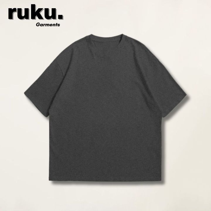 Ruku%20Garments%20Oversized%20Plain%20Drop%20Shoulder%20T-shirt%20Pack%20Of%205%20Single%20Jersey%20%20Cotton%20Stuff%20-%20Image%204