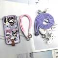 Anti-knock protective Phone Case For Tecno Spark GO/KC1 TPU Soft case Silicone Full wrap Necklace Anti-dust Cute Cartoon. 