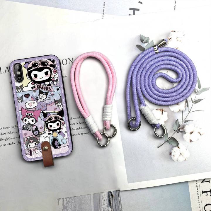 Anti-knock%20protective%20Phone%20Case%20For%20Tecno%20Spark%20GO/KC1%20TPU%20Soft%20case%20Silicone%20Full%20wrap%20Necklace%20Anti-dust%20Cute%20Cartoon%20-%20Image%203