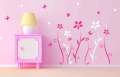 Baby Girl Room Decor Wall Decals for Nursery Baby Room Designs. 
