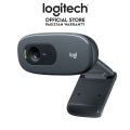 Logitech C270 HD Webcam 720p with Built-in Mic. 