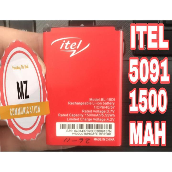 BL-15DI ORIGINAL BATTERY FOR ITEL 5091 MOBILE, BRAND NEW BATTERY, WITH 1500MAH CAPACITY