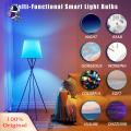Smart Light Bulb Smart Led Light Bulb Voice-activated Rgb Lamp Energy Saving Bluetooth-compatible High Brightness for Party Decor Buyers' Choice Energy-saving Smart Bulb. 