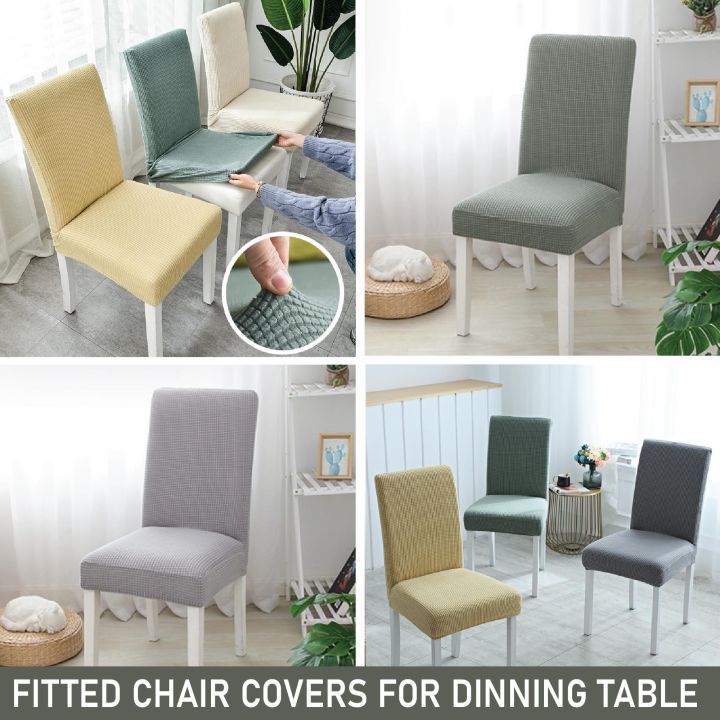 Daraz Grey And White Chair Covers Quasar Zipper Seat Cover