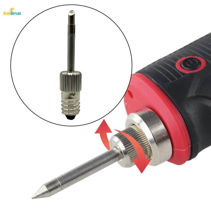 Copper Soldering Iron Tip Thread for Soldering Station 02