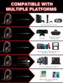 EKSA T8 Stereo Gaming Headset For PC, Mobile, PS4/PS5, XBOX. 