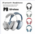 P9 Wireless Bluetooth Headphones | HiFi Stereo Over-Ear | Built-in Mic | Sports Headset for iPhone, Tablet, PC ( Green). 