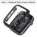 Glass+Matte Watch Cover for Apple Watch Case 45mm 41mm 44mm 40mm 42mm 38mm Bumper+Screen Protector for Iwatch 7 6 5 SE 4 3 2 1. 