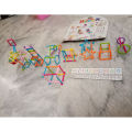 Magic Stick Blocks Colorful Dream Blocks Plastic Building Stick Kits - 98 Pcs - Teeli Blocks. 