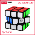 Original Qiyi Rubik's Cube 3x3 Qiyi Sail W Best Sticker Quality Fast Speed Magic Cube Educational Puzzle Toys. 