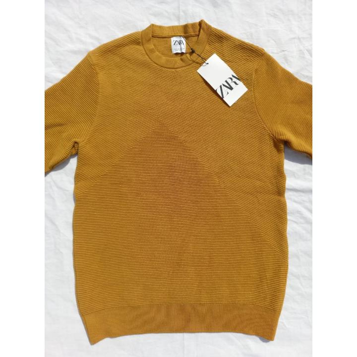 MEN'S MUSTARD JUMPER