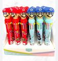 10 colour fancy random character cartoons  ballpoint vibrant Colorful Ballpoint Pens Diary Journal Drawing Pens. 