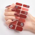 20 Vibrant Colors Nail Wraps Full Cover Nail Stickers for a Unique Nail Art Look. 