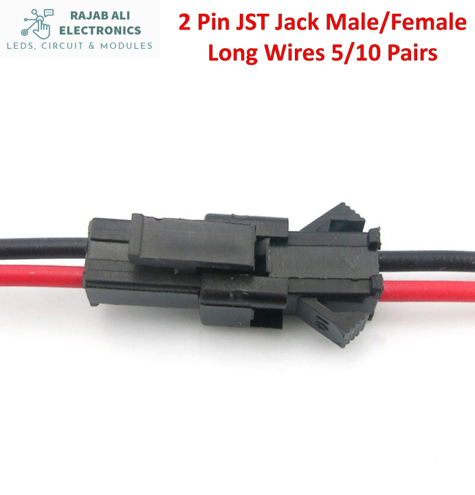 10/20%20Pcs%20JST%202%20Pin%20Battery%20Connector%20Plug%20Female%20&%20Male%20With%20Wire%20Used%20Battery,%20Toys%20Long%20Wire%20-%20Image%204