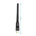 150Mbps MT7601 Mini USB WiFi Adapter 2.4GHz Wireless Network Card 802.11 b /g/n WiFi Receiver LAN Dongle For Set Top Box RTL8188. 