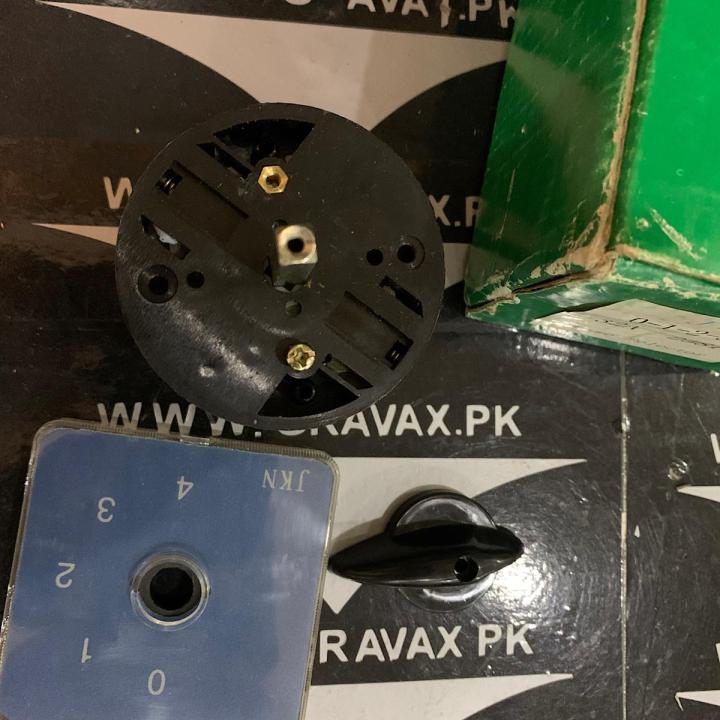 PHASE SELECTOR 32A 0-1-2-3-4 ORIGNAL JKN 2 POL ROTARTY SWITCH