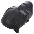 2X Airsoft Mask Skull Full Protective Mask - Black. 
