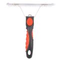 2X Pet Comb Extra-Large Rake Comb Grooming Brush Deshedding Tool Beauty Comb for Large Dogs Golden Retriever Husky. 