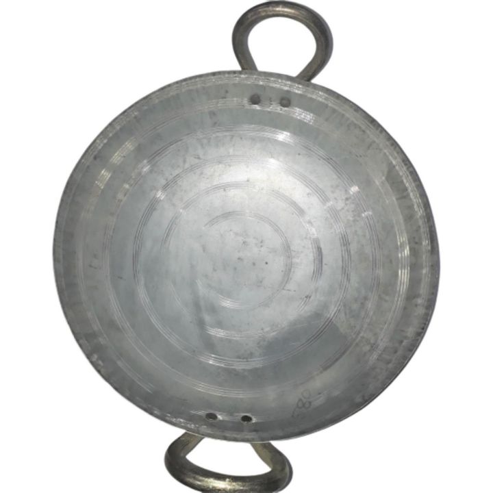 Iron Karahi White Woks With Handles Metal Woks High Quality