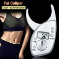 Measuring instruments Fold Analyzer Measurement Analyzer Digital Skinfold Slimming Tester Scales Fitness Skinfold Caliper LCD Display Body Fat Caliper. 