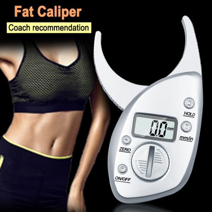 Measuring instruments Fold Analyzer Measurement Analyzer Digital Skinfold Slimming Tester Scales Fitness Skinfold Caliper LCD Display Body Fat Caliper