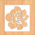 1PC Classic Rose flower Shaped Reusable Stencil Airbrush Painting Art DIY Home Decor Scrap booking Album Crafts. 