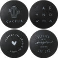 4Pcs Cobblestone Style Soft Silicone Wall Protector Mat Door Handle Bumper Protective Non-slip Self-adhesive Doors Stop Muffler. 