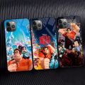 Wreck-It Ralph Phone Case Tempered Glass For IPhone 13 12 Mini 11 Pro Max X XS XR SE 2020 7 8 Plus 6 6S Funda Shell Cover. 