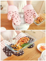 Non-Stick Oven Gloves, Insulating Oven Gloves, Microwave, Kitchen Utensils, 2pc. 