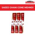 Saeed Ghani Cone Mehndi Pack of 6. 