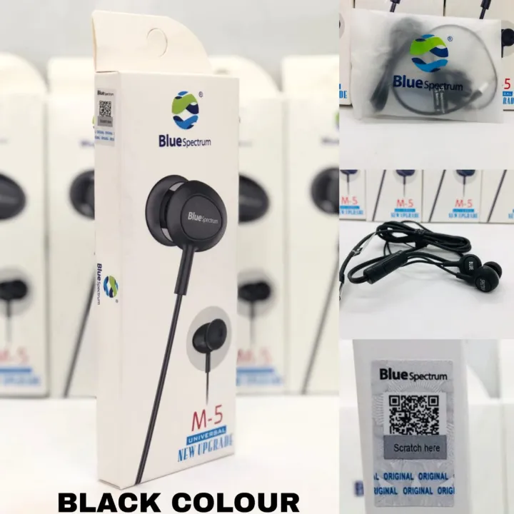Original%20blue%20spectrum%20m5%20handsfree%20Stereo%20Earphones%20High%20Base%20For%20All%20Mobile%20Phones%20-%20Image%202
