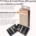 reusable Hot Pack & Cold Pack (Pack of 02 Pieces). 