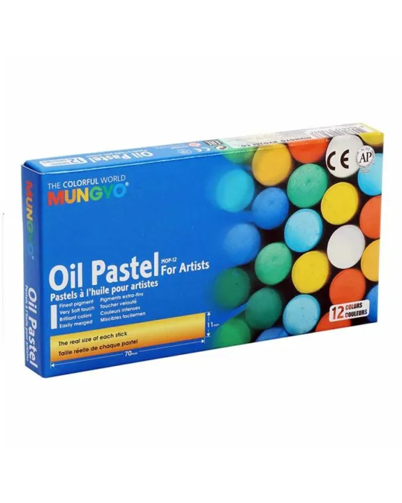 Mungyo Oil Pastel MOP- 12 Colors