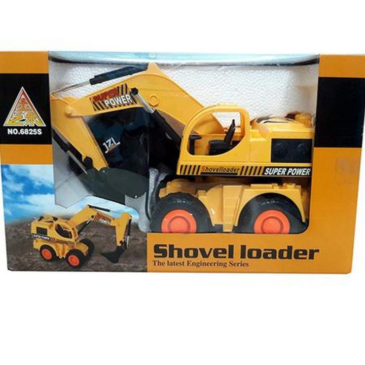 Remote Control JCB Construction Shovel Loader Excavator Truck Toy Daraz.pk