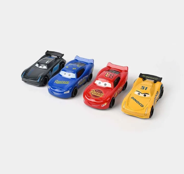 4%20Pcs%20Mini%20DieCast%20McQueen%20Pull%20Back%20Car%20%E2%80%93%20Disney%20Pixar%20Rust-eze%20Dinky%20Toy%20Car%20for%20Kids%20-%20Image%202