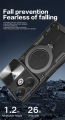 Lenuo For Xiaomi Redmi 13C 5G Back Cover Shockproof Armor Case Car Magnetic Ring Stand Holder Push Pull Camera Lens Protection Hard Phone Case. 