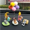 Tom and Jerry Car Ornament Cute Mini Desk Decorations Adorable Figurines Collectible kids gift. 
