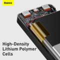 Baseus 20000mAh Fast Charging Power Bank, 20W Portable 10000/20000/30000mAh Powerbank with Digital Display, Compatible with Samsung/iPhone/mi/Huawei and More. 
