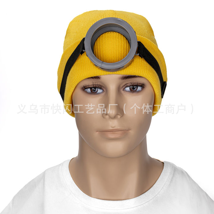 Despicable Me Minions Funny Cosplay Role Playing Single Eyed Party Dance Dress Up Props One-Eyed