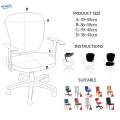 Computer Chair Slipcovers Removable Universal Desk Chair Cover Office Chair Cover Rotating Green. 