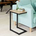 C-Shape Nordic Wrought Iron Stylish Coffee Table. 