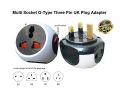 UK Travel Adapter for Type G Plug US to UK Plug Adapter | Conversion Type-D (India) to Type-G (UK, UAE, Singapore). 