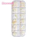Nail Art Accessories Sparkling Aurora Rhinestone Nail Art Kit Create ning Nail Looks with Flat Bottom Manicure Accessories Stylish Nail Looks. 