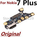 Original USB Charge Charging Port Dock Connector Mic Board Flex Cable For Nokia 6 7 plus 5.1 6.1 7.1 8.1 Plus X5 X6 X7 X71. 