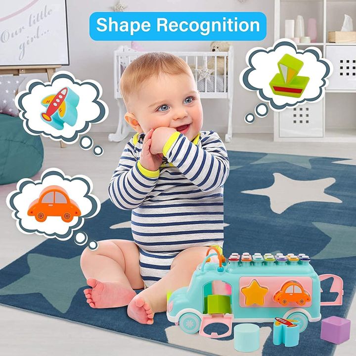 Hunger%203in1%20Sorting%20Shape%20&%20musical%20Xylophone%20Toy%20Bus%20For%20Baby%20Toddler%20Baby%20Toy%20Musical%20School%20Bus%20Knocking%20Piano%20Car%20with%20Shape%20Puzzles%20Sensory%20Toys%20for%20Toddlers,%20Educational%20Learning%20for%20Girls%20and%20Boys%20-%20Image%202