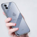 For Motorola Moto G84 5G Case Shining Maple Leaves Design Full Protection Soft Silicone for Moto G84 Back Cover. 