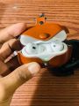 Protective Pouch Easy Installation Bluetooth-compatible Earphone Faux Leather Protector. 
